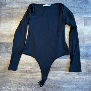 I HAVE TWO: ASTR the Label Square Neck Long Sleeve Bodysuit both size XL